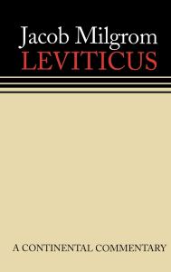 Jacob Milgrom's Leviticus Commentary Book Cover