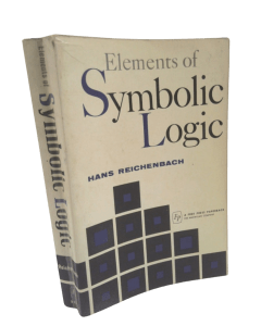 Book cover of Elements of Symbolic Logic by Hans Reichenbach